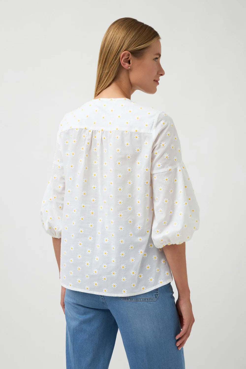 Chemise floral en coton