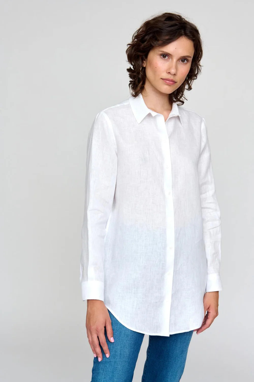 Chemise blanche oversize