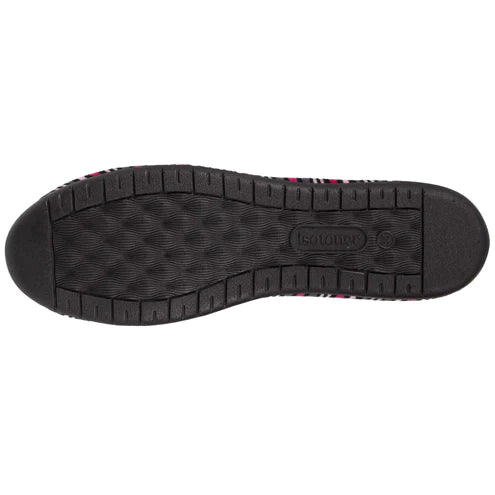 Chaussons ballerines en velours bio