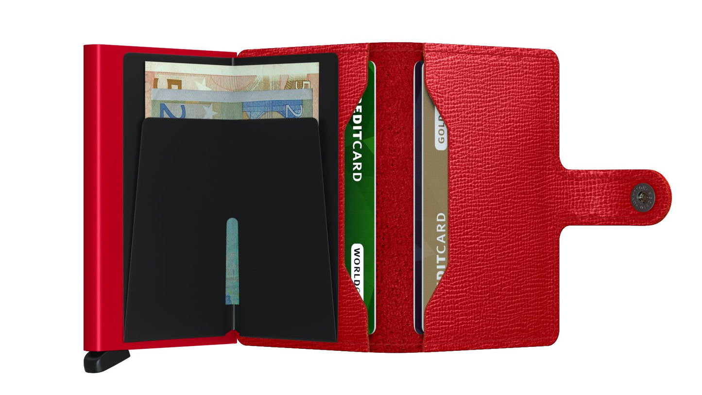 Secrid miniwallet "Crisple Rouge"