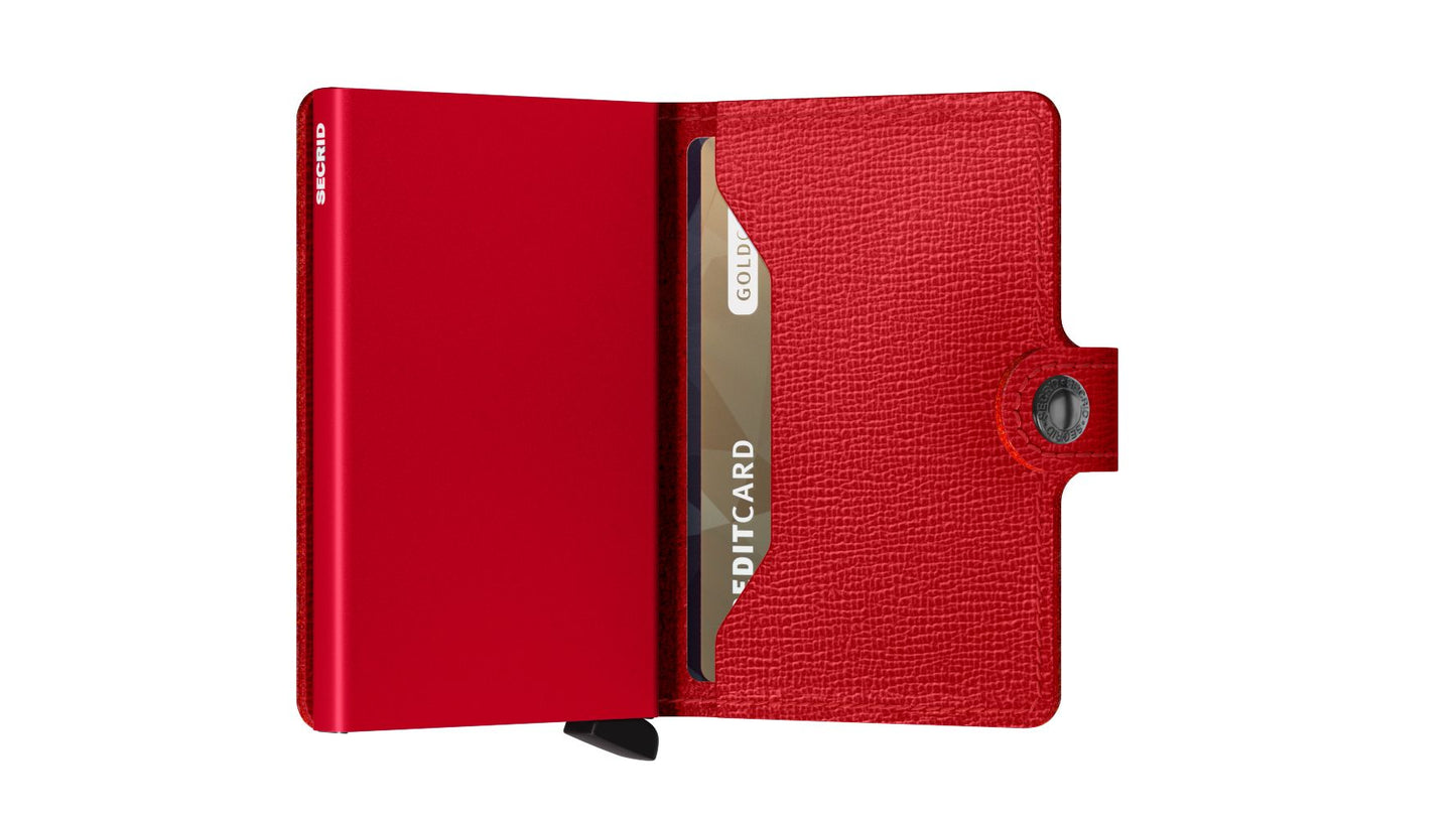 Secrid miniwallet "Crisple Rouge"