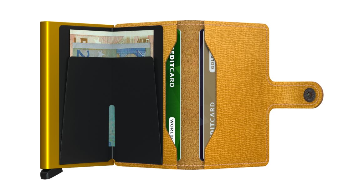 Secrid miniwallet "Crisple Ochre"