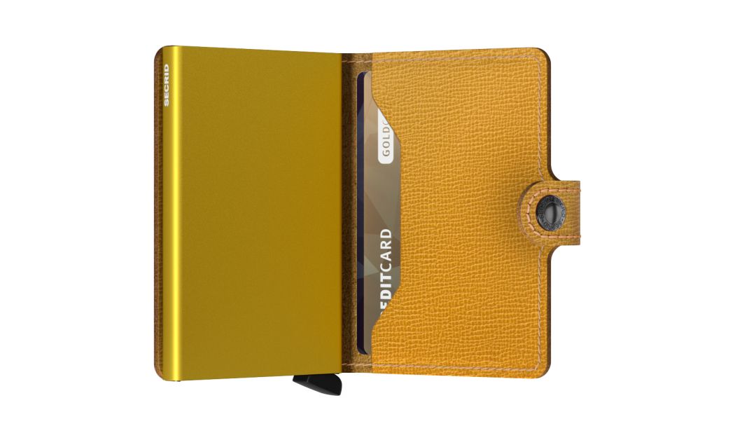 Secrid miniwallet "Crisple Ochre"