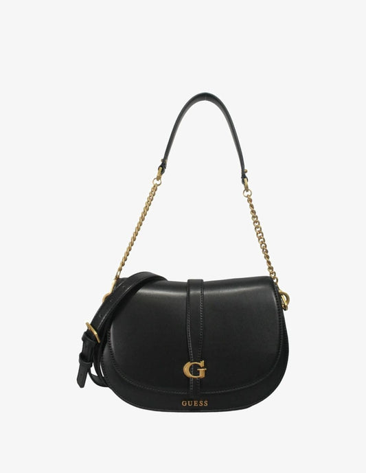 Sac bandoulière Guess "Classic Cognac Noir"