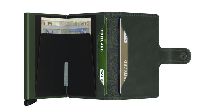 Secrid miniwallet "Original Green"