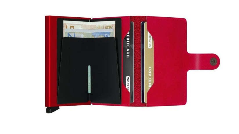 Secrid miniwallet "Original Red&Red"