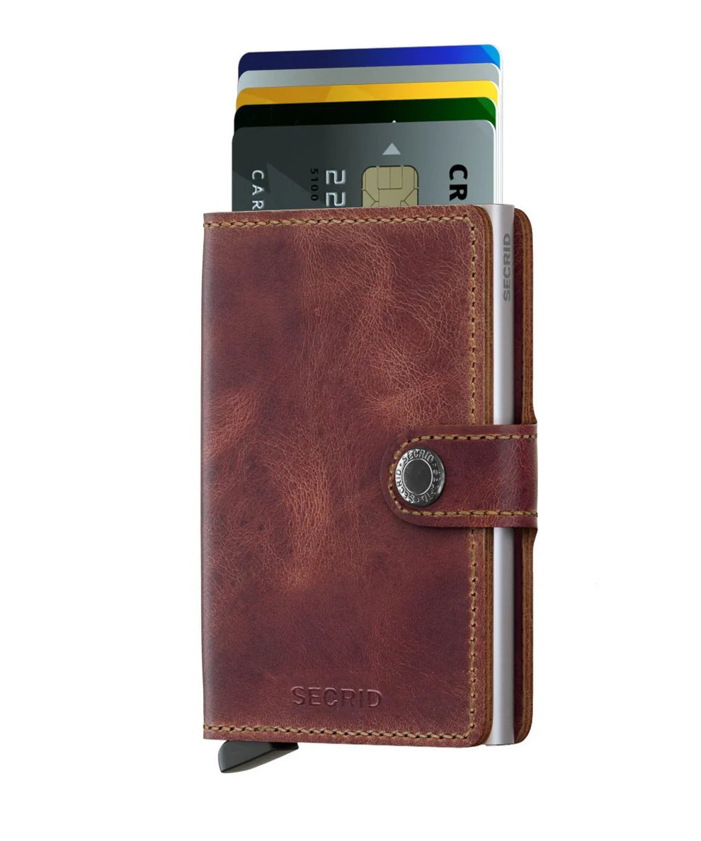 Secrid miniwallet "Original Vintage Brown"