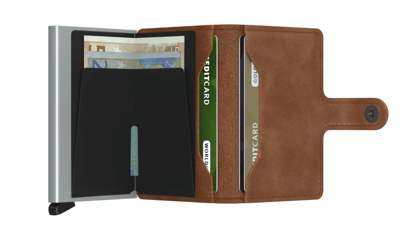 Secrid miniwallet "Original Vintage Cognac"